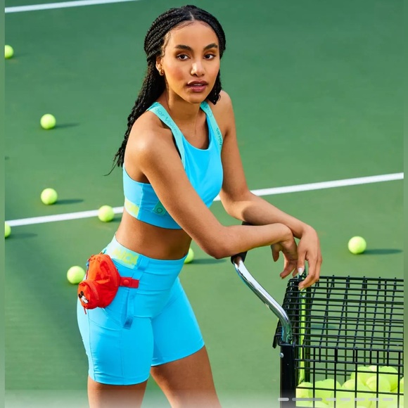 NWT Outdoor Voices x Disney Mickey Snacks Short Blue - Picture 3 of 10